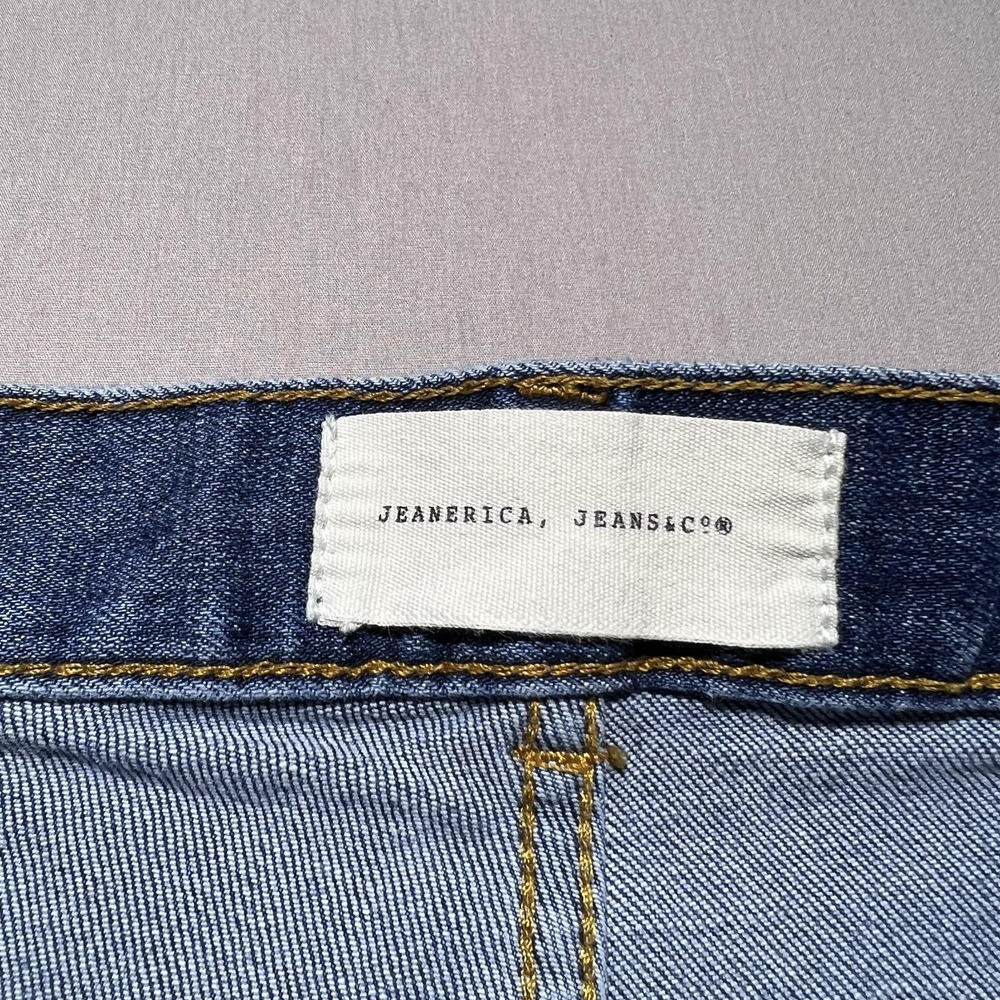 Jeanerica St. Monica Jeans Flare Wide Leg Vintage 95 High Rise SW006 Size 29 - Picture 8 of 16